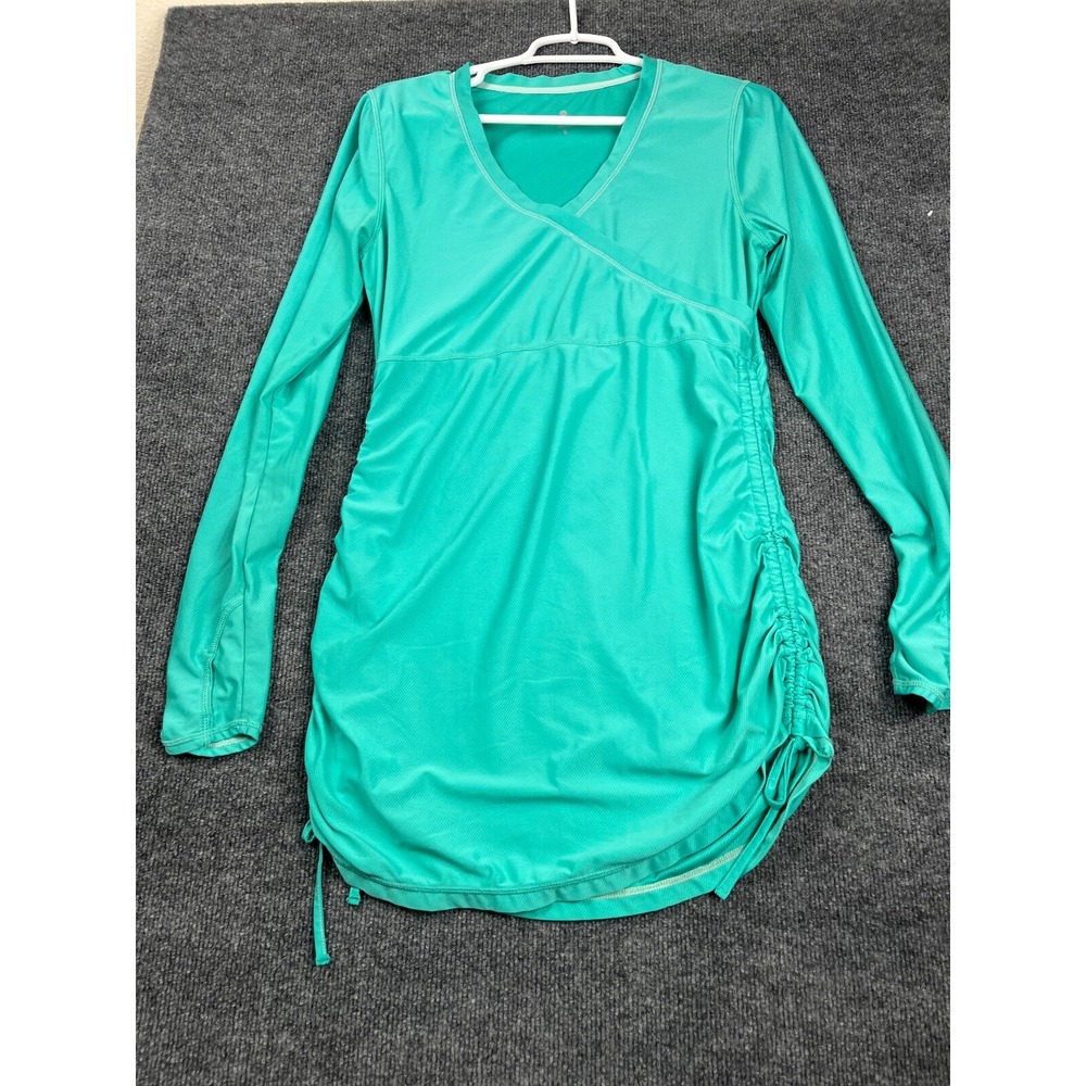 Athleta Womens Green Long Sleeve top/tunic Size S